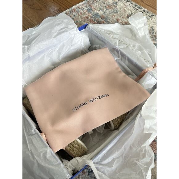 Stuart Weitzman Braida Max Espadrille Espadrille Wedge Sandals Size 7 - Picture 7 of 7